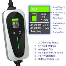 All-Weather 7kW EV Charger with IP67 Rating for Outdoor Use